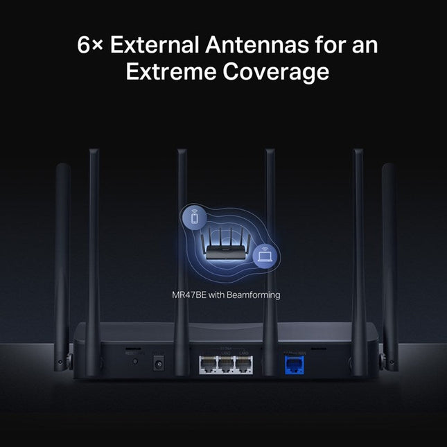 Mercusys BE9300 Dual Band Wi-Fi 7 Router