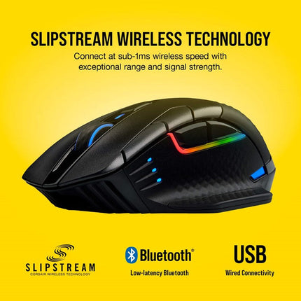 Corsair DARK CORE RGB PRO Wireless Gaming Mouse (EU) - Black