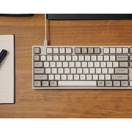 Keychron C1 Pro 8K QMK TKL (80%) Wired Mechanical Keyboard Connectivity Type-C - (Arabic Layout)