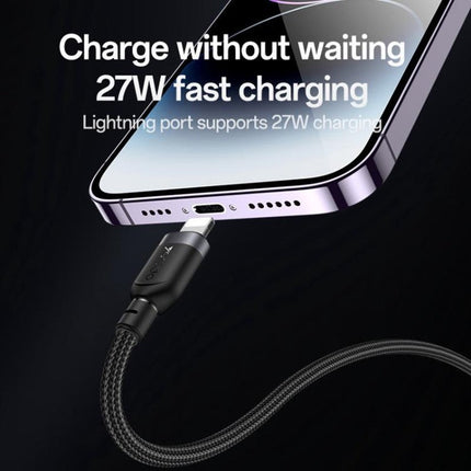 Yesido 100W 2 in 1 Type-C to Type-C and Lightning Cable