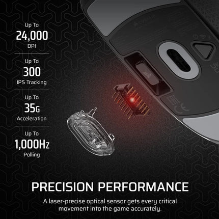 Corsair M55 WIRELESS Gaming Mouse (AP) - Black