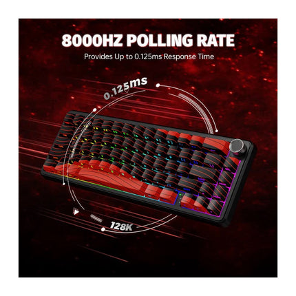 ATTACK SHARK X65PRO HE 60% Wireless Tri-Mode Connection (USB-C/2.4G Wireless/Bluetooth) Rapid Trigger Keyboard Magnetic Switch