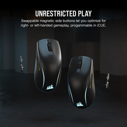 Corsair M75 Lightweight RGB Wireless Gaming Mouse (AP) - Black