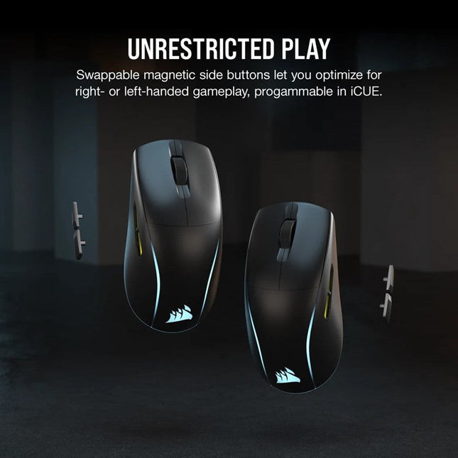 Corsair M75 Lightweight RGB Wireless Gaming Mouse (AP) - Black