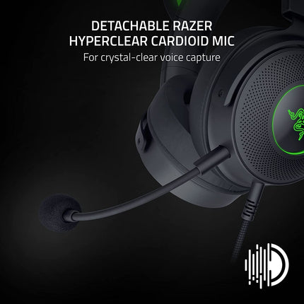 Razer Kraken Kitty V2 Pro Wired RGB Headset with Interchangeable Ears