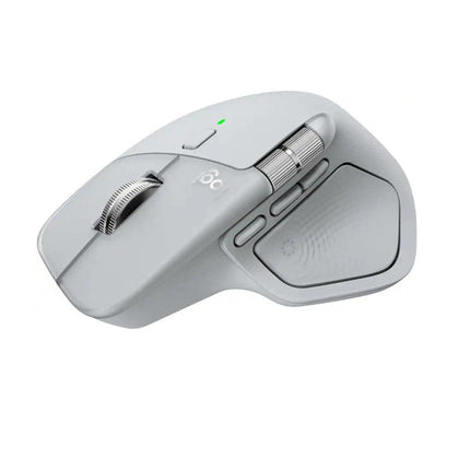 Logitech MX Master 4 Wireless/Bluetooth Ergonomic Mouse - Pale Grey