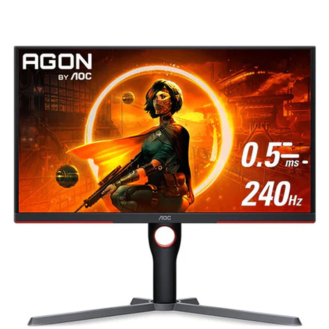 AOC 25G3Z 24.5" 240Hz IPS FHD HDMI 2.0 1ms Gaming Monitor - Black