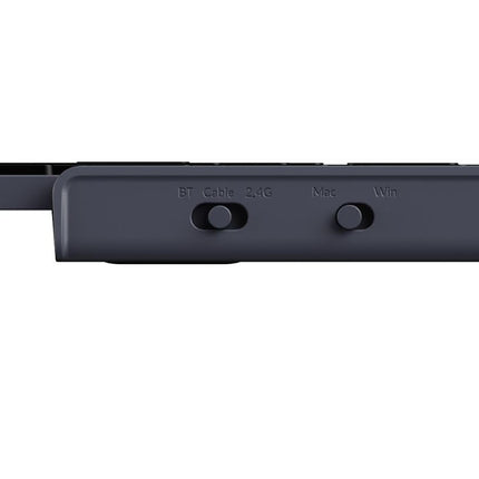 Keychron B1 Pro Ultra-Slim Wireless 75% ZMK Custom Keyboard for Windows & Mac, English/Arabic - Space Grey