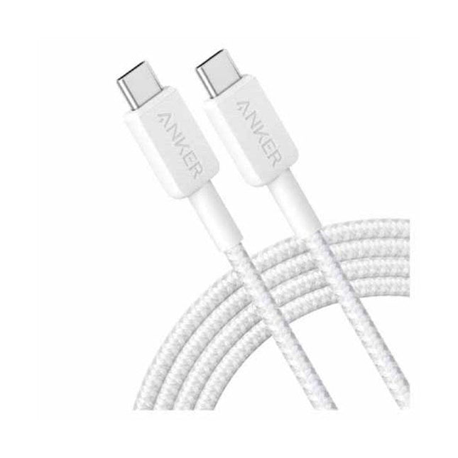 Anker 322 USB-C Cable (Braided) 60W - White