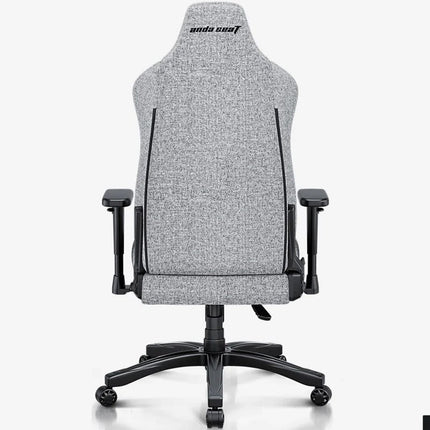 Andaseat Novis Gaming Chair, Fabric, Large - Grey