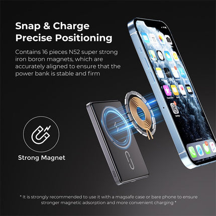 ZLOS TB05 15W 5000 mAh Magnetic Wireless Power Bank (2 Years Warranty)