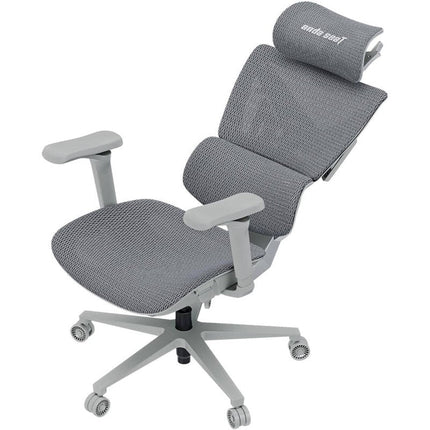 Andaseat X-Air Pro Mesh Gaming Chair, PA Plastic, Mesh Fabric, XL Size - White