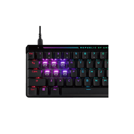 ASUS ROG FALCHION ACE HFX Magnetic Switches Wired Gaming Keyboard Arabic - Black