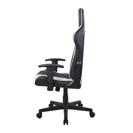 DXRacer P132 Prince Series Gaming Chair - Black/White