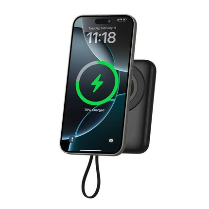 Gizzy 3 in 1 15W Wireless Magsafe Power Bank Combo 10000mAh