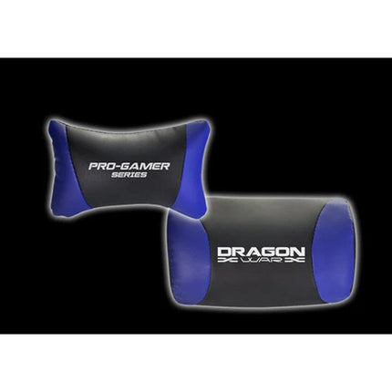 Dragon War GC-004 Ergonomic Racing Chair, 2D Armrest Blue/Black