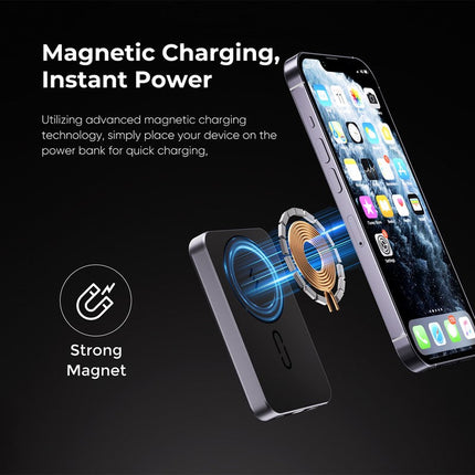 ZLOS TT10 15W 10000 mAh Magnetic Wireless Power Bank (2 Years Warranty)