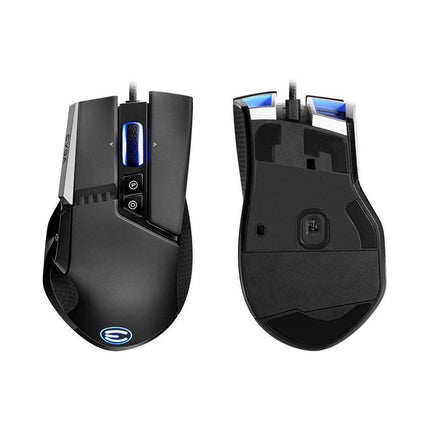 EVGA X17 Customizable, 16000 DPI, Wired Gaming Mouse - Black