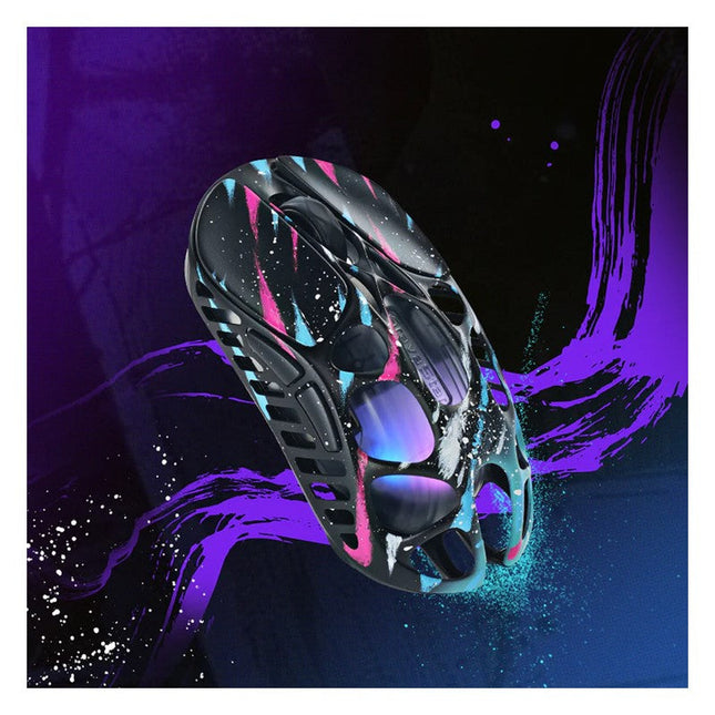 GravaStar Mercury X Pro Wireless Gaming Mouse with 8K Dongle Special Edition - Neon Graffiti