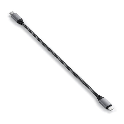 Satechi USB C to Lightning Cable 10" - Space Grey