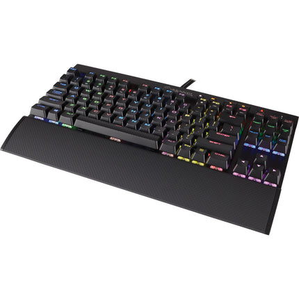 Corsair K65 RGB RAPIDFIRE TKL Wired Mechanical Gaming Keyboard (CHERRY MX Speed RGB) - Black
