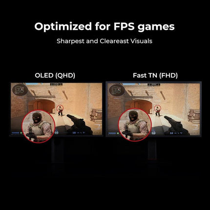 BenQ ZOWIE XL2586X+ 24" FHD Fast TN, 600Hz HDMI 2.1 DyAc 2 Esports Gaming Monitor - Black