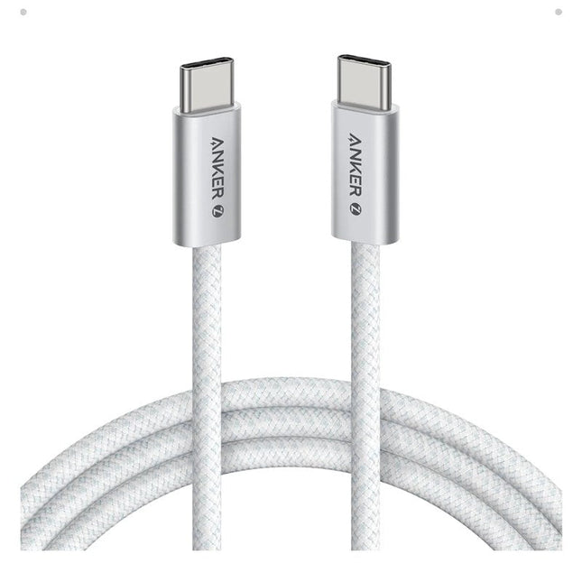 Anker Zolo USB-C to USB-C Cable 240 W Braided, White