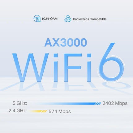 TP-Link Deco X50-5G (1-Pack), 5G AX3000 Whole Home Mesh Wi-Fi 6 Router