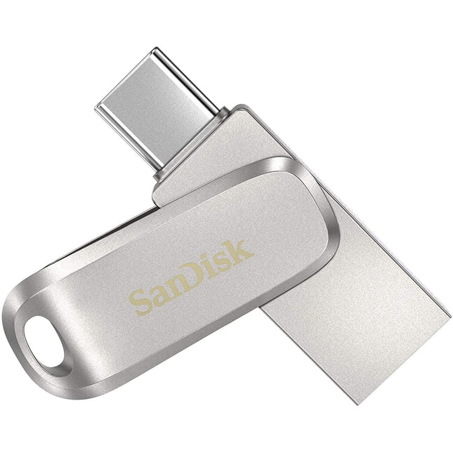 SanDisk 1 TB Ultra Dual Drive Luxe USB Type-C 2-in-1 Flash Drive 150Mb/s Speed