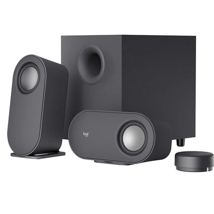 Logitech 980-001348, Z407 Bluetooth Speakers with Subwoofer and Wireless Control - Graphite