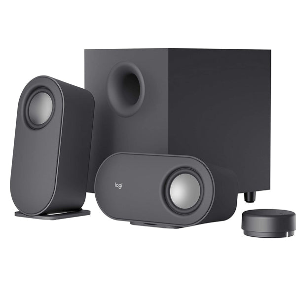 Logitech 980-001348, Z407 Bluetooth Speakers with Subwoofer and Wireless Control - Graphite
