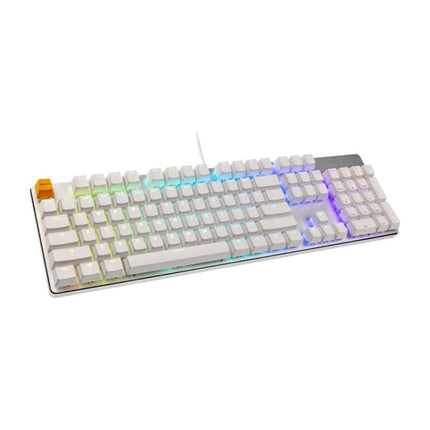 Glorious GMMK RGB Full Size Mechanical Keyboard (Pre-Built) - White Ice