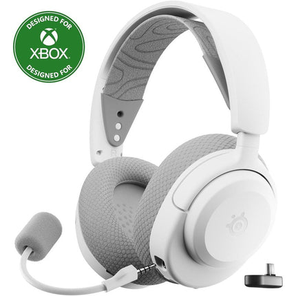 SteelSeries Arctis Nova 3X Wireless Gaming Headset for Xbox, PC, Switch, VR, Mobile - White