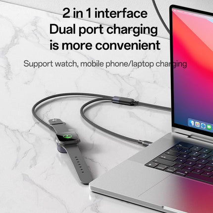 Yesido 2 in 1, Type-C to Apple Watch and Type-C Cable