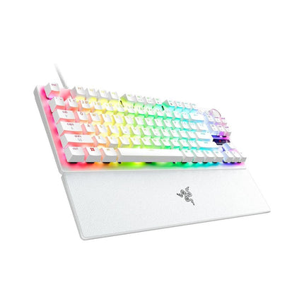 Razer Huntsman V3 Pro Tenkeyless 8 KHz Analog Optical Esports Gaming Keyboard - US Layout - White