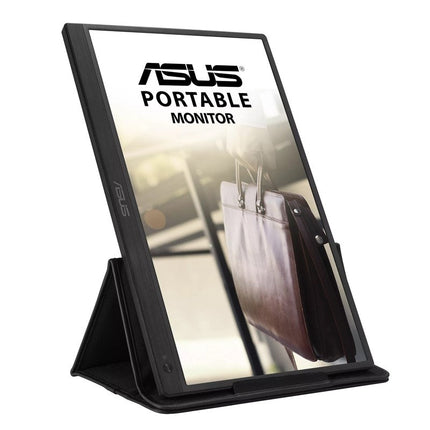 Asus ZenScreen MB165B 15.6" HD(1366x768) TN Portable USB Monitor Narrow Bezel, USB-powered, Anti-glare surface - Black