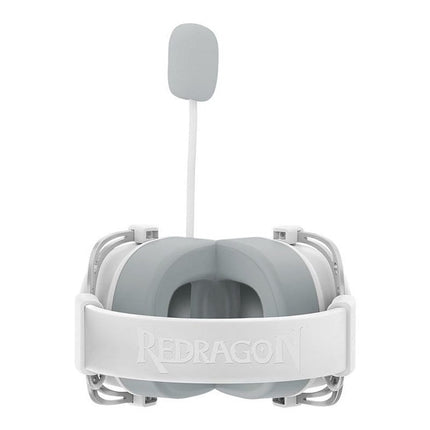 Redragon AURORA H376WG Aurora, 7.1 Surround Sound, Over-Ear Wired Gaming Headset - White