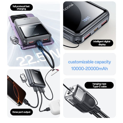 Yesido 10000mAh Slim 22.5W Power Bank