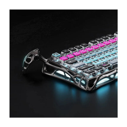 Gravastar Mercury V75 Pro 75% Hall Effect Magnetic Switch Gaming Keyboard - Cyberpunk