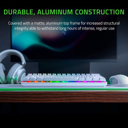 Razer Huntsman Mini RGB Wired Mini Keyboard - Mercury Edition