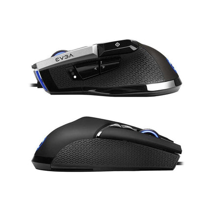 EVGA X17 Customizable, 16000 DPI, Wired Gaming Mouse - Black