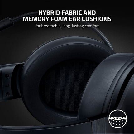 Razer Kraken V3 X USB Wired RGB Gaming Headset - Black