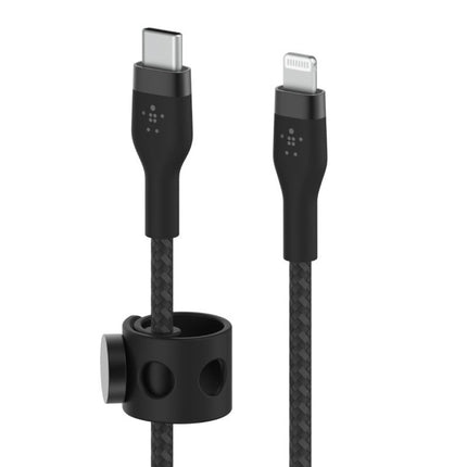 Belkin BoostCharge Pro Flex Braided USB Type C to Lightning Cable, 1 M