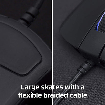 HyperX Pulsefire Raid RGB Gaming Mouse - Black