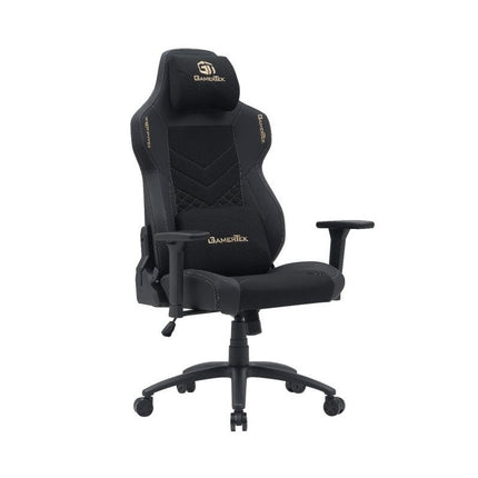 GamerTek Quest Conqueror Gold Edition Gaming Chair - Black