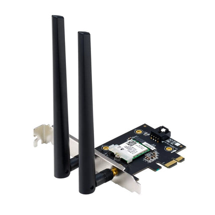 Asus AX1800 Dual Band PCI-E WiFi 6 (802.11ax), Bluetooth 5.2, WPA3 Network Security, OFDMA and MU-MIMO