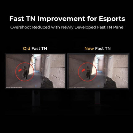 BenQ ZOWIE XL2586X+ 24" FHD Fast TN, 600Hz HDMI 2.1 DyAc 2 Esports Gaming Monitor - Black