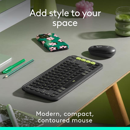 Logitech POP Mouse with Emoji - Graphite