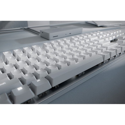 Razer Pro Type Ultra Wireless Mechanical Keyboard - Silent, Linear Switches, Hyperspeed Technology - White