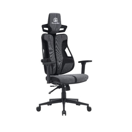 GamerTek Galactic Guardian Fabric Edition Gaming Chair - Grey
